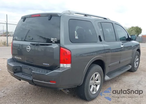 2011 Nissan Armada Sv from USA, damaged, VIN 5N1BA0ND6BN603327